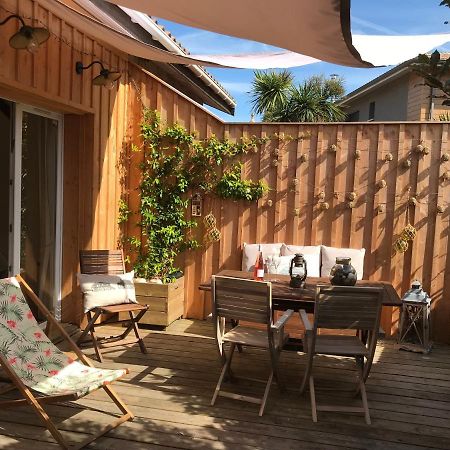 Cocon Entre Presqu'Ile Du Cap Ferret Et Plages Oceanes - Terrasse - 1 Velo Gratuit Ares Exterior foto