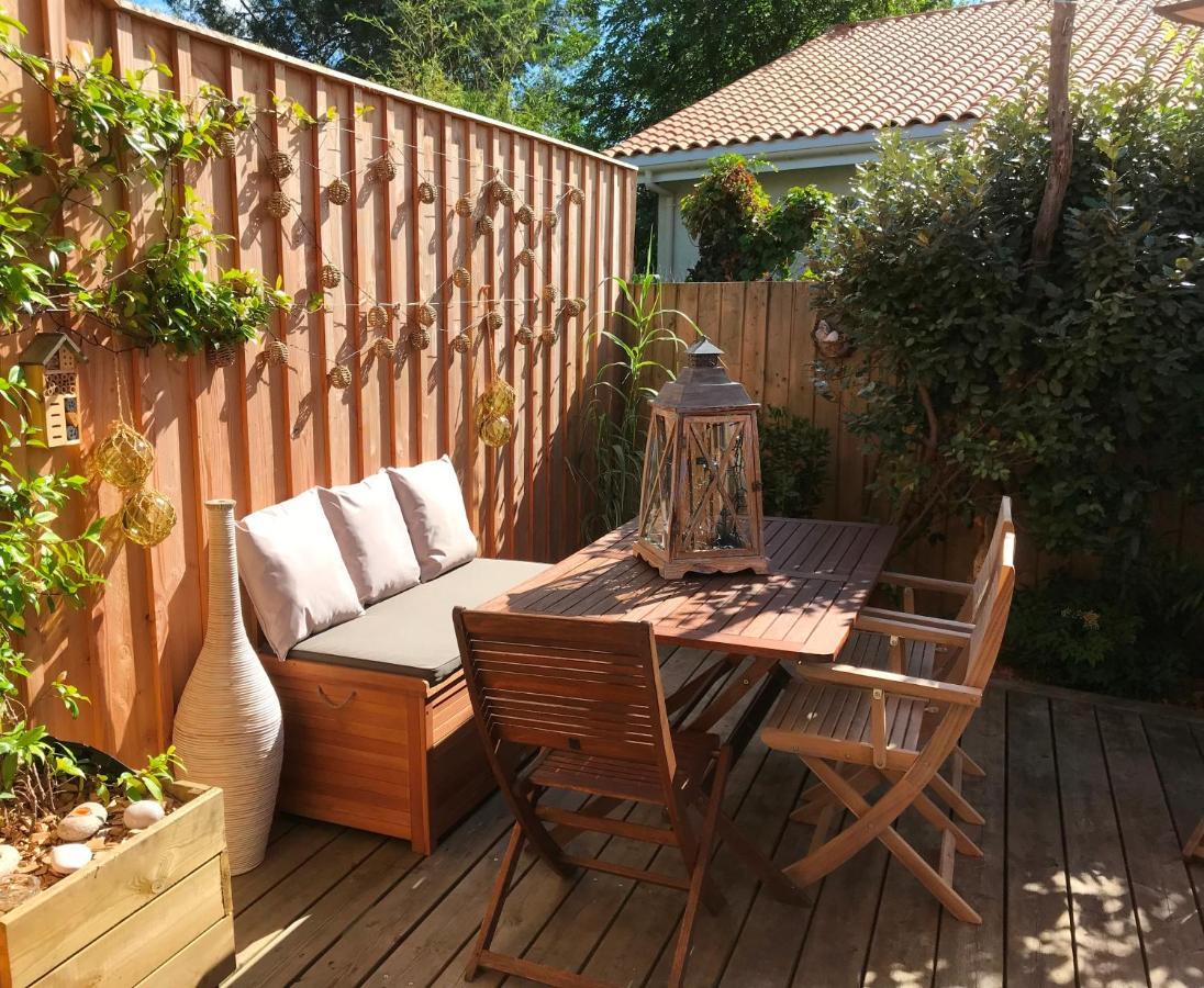 Cocon Entre Presqu'Ile Du Cap Ferret Et Plages Oceanes - Terrasse - 1 Velo Gratuit Ares Exterior foto